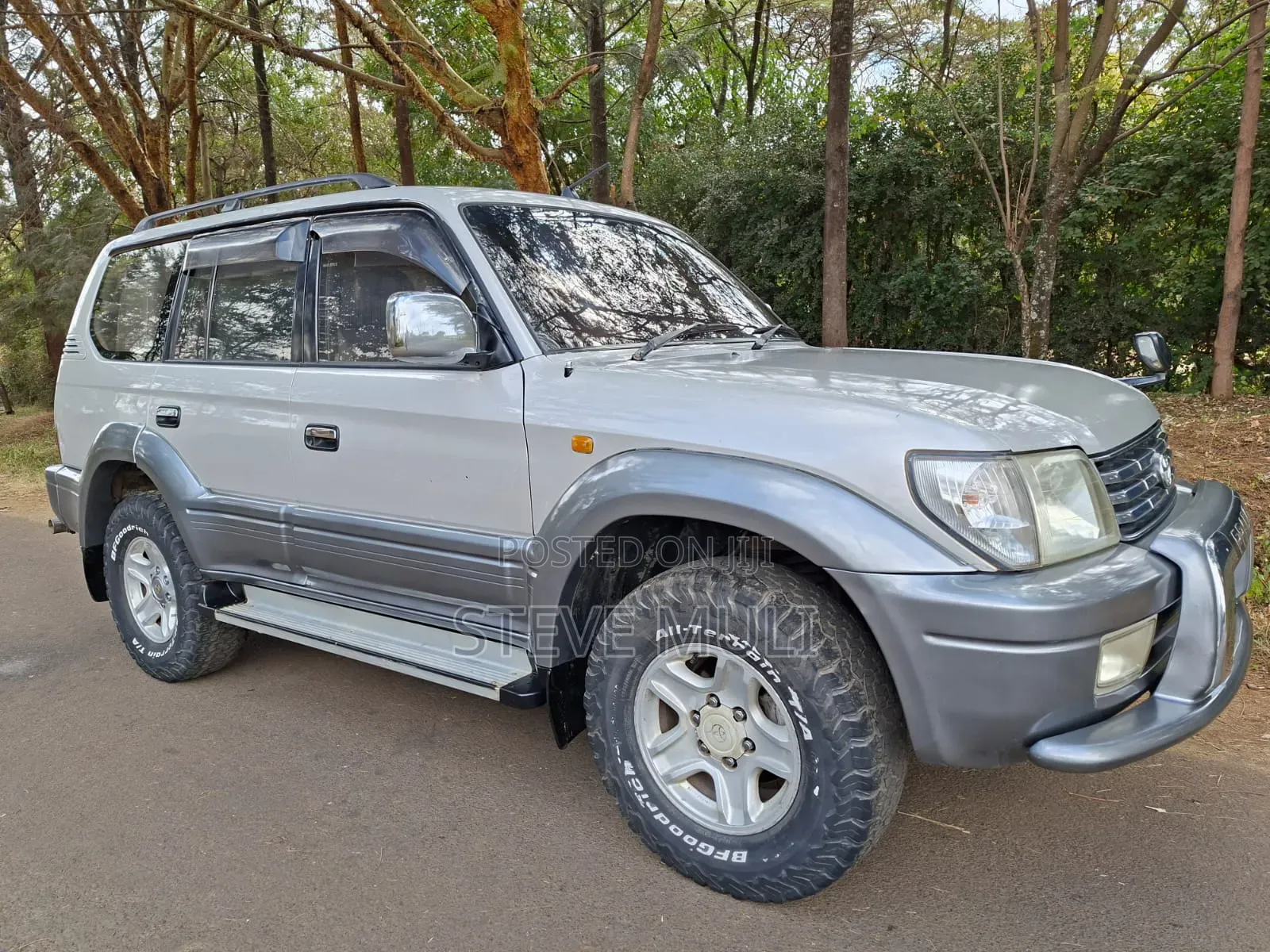 Toyota Land Cruiser Prado 3.0 D-4D 2002 Silver