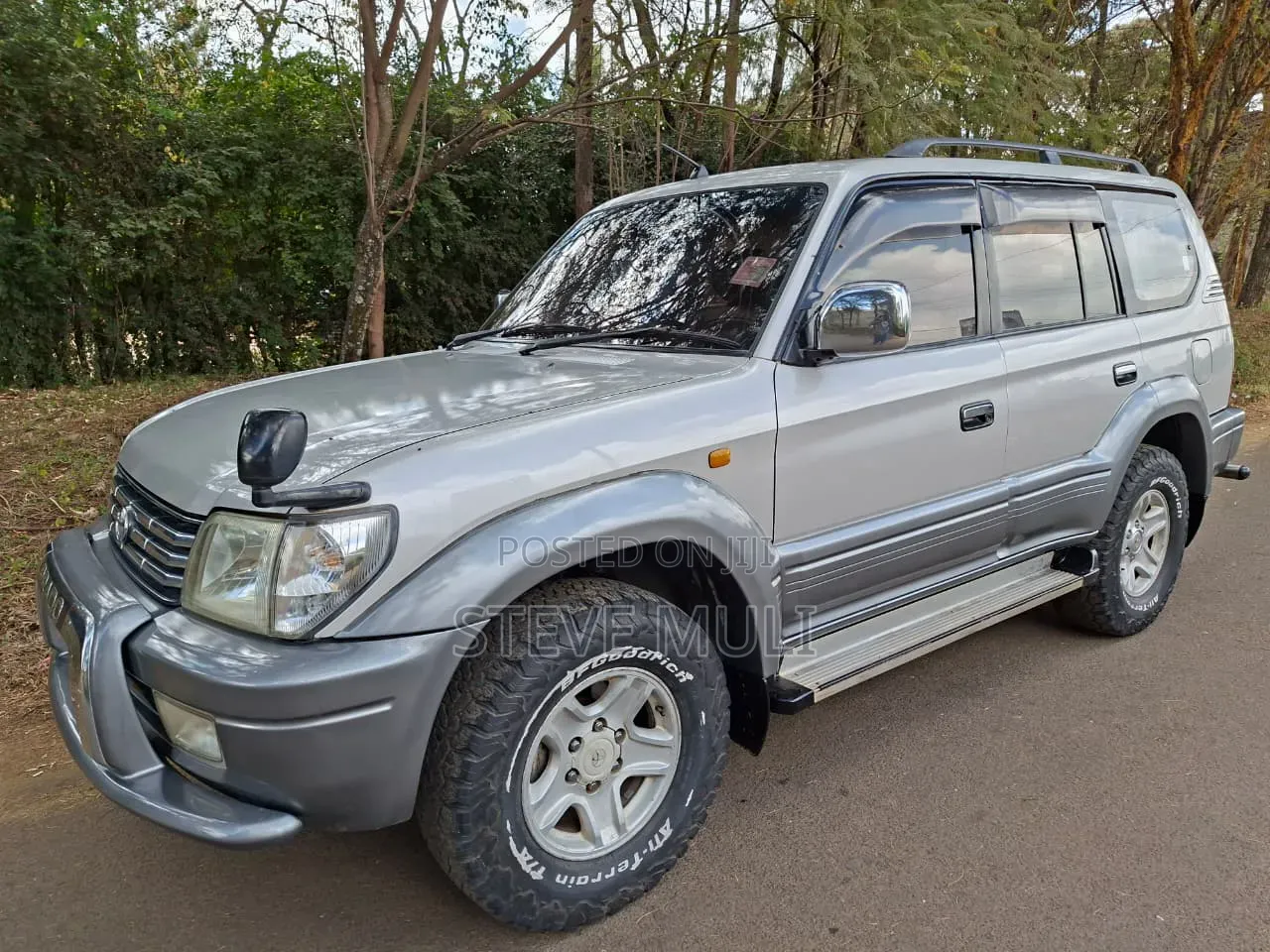Toyota Land Cruiser Prado 3.0 D-4D 2002 Silver