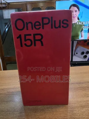 New OnePlus 15R 256 GB Black