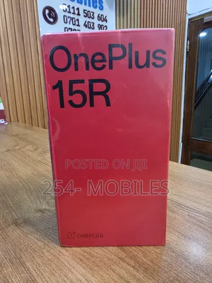 New OnePlus 15R 256 GB Black