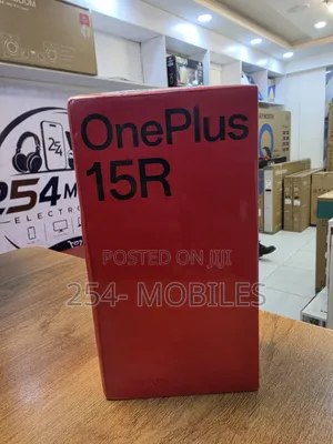 New OnePlus 15R 256 GB Black