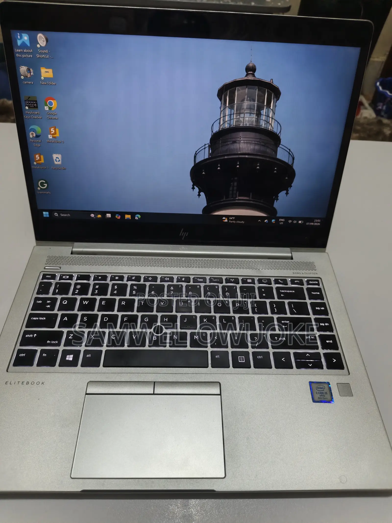 New Laptop HP EliteBook 840 G5 8GB Intel Core i5 SSD 256GB