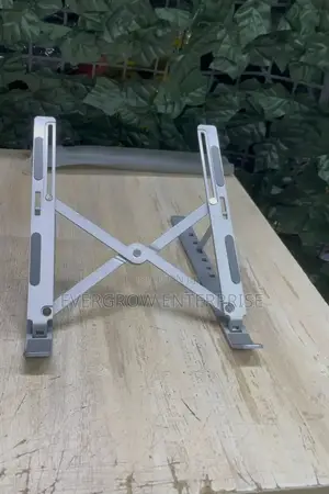 Metallic Aluminium Laptop Stand Up to 15 Inches