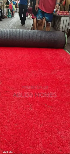 25mm Artificial Red Carpet
