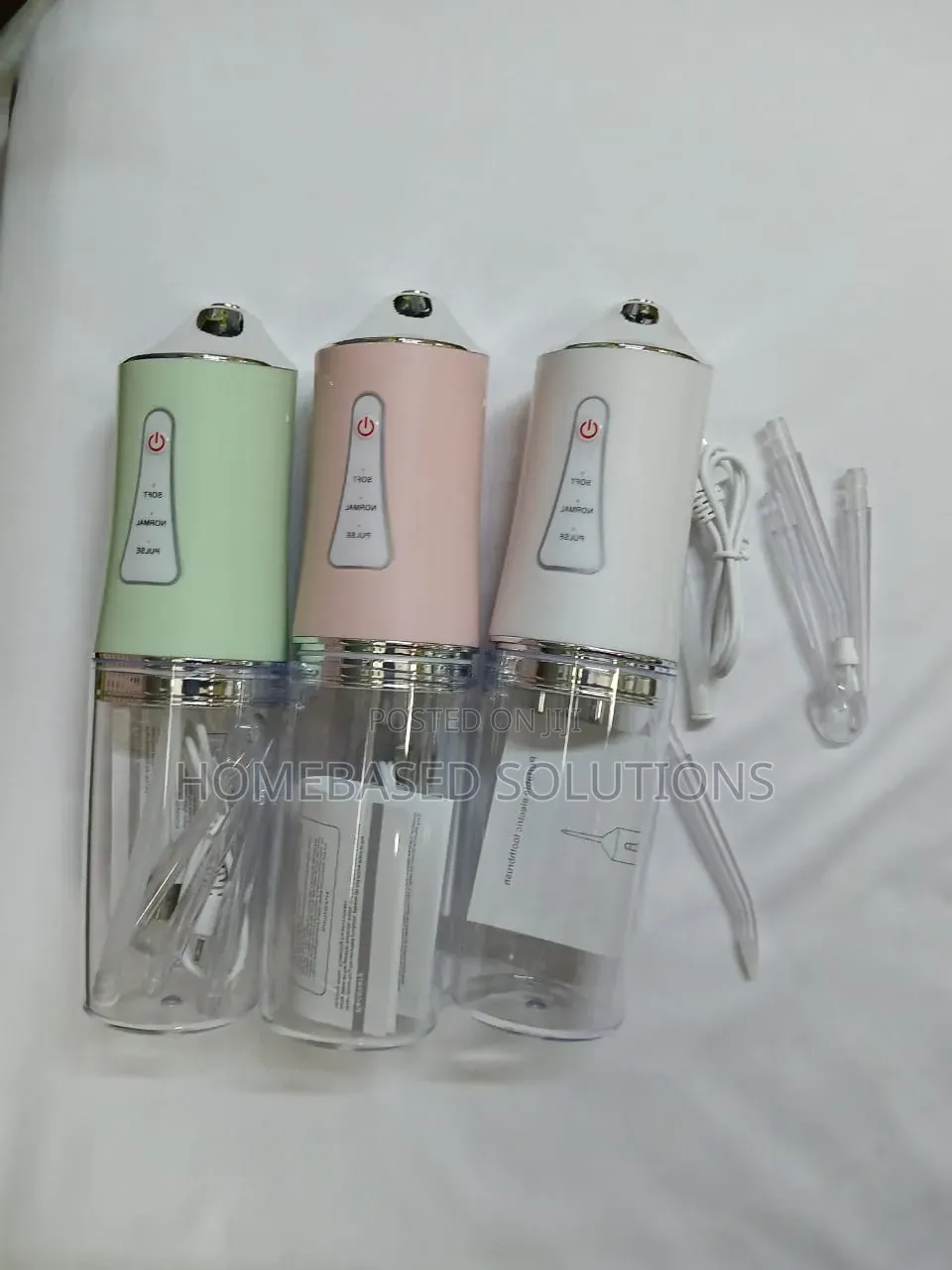 4 Nozzles Oral Irrigator Portable Dental Water Flosser -Rechargeable