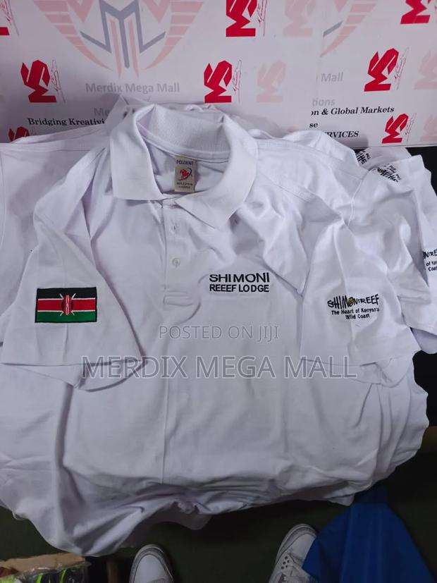 White Polo Shirts,Polo Shirts - main view