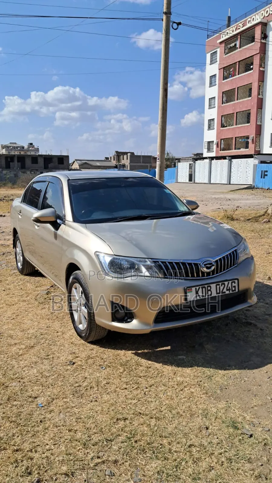 Toyota Axio 2013 Gold