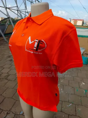 Orange Cotton Polo Shirt,Polo Shirt