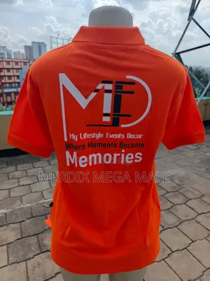 Orange Cotton Polo Shirt,Polo Shirt