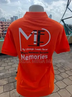 Orange Cotton Polo Shirt,Polo Shirt