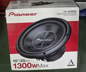Pioneer 1300watts Ts-A250s4 10 Inch Bass Subwoofer
