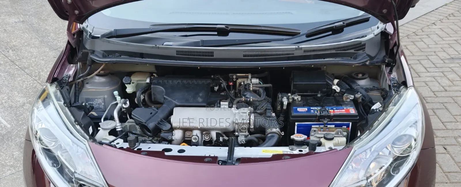 Nissan Note 1.2 Petrol 2016 Burgundy
