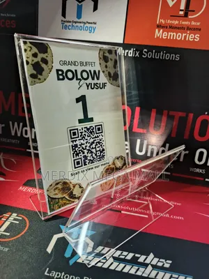 A5 Acrylic Table Stand,Menu Holder