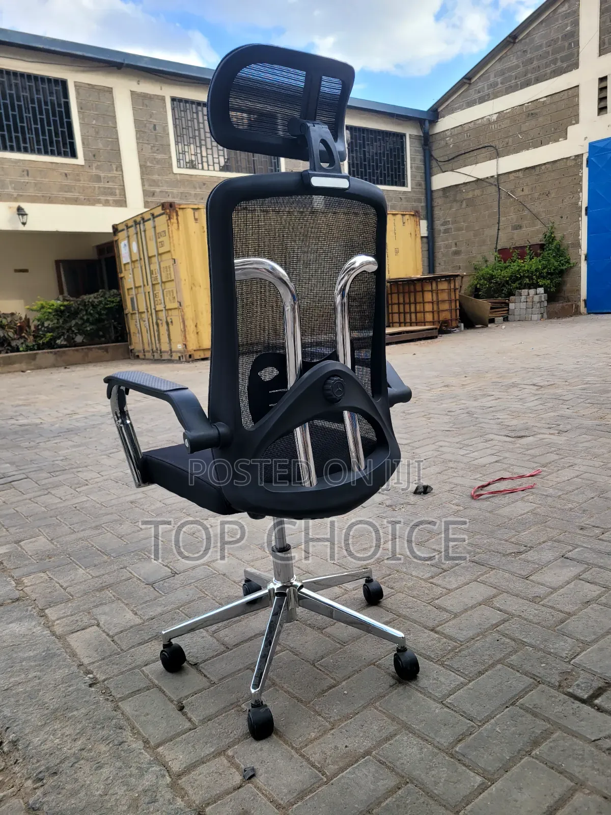 High Back Executive Mesh Office Chair With Headrest