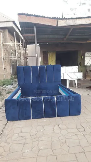 5x6 Blue Bed + Free Delivery