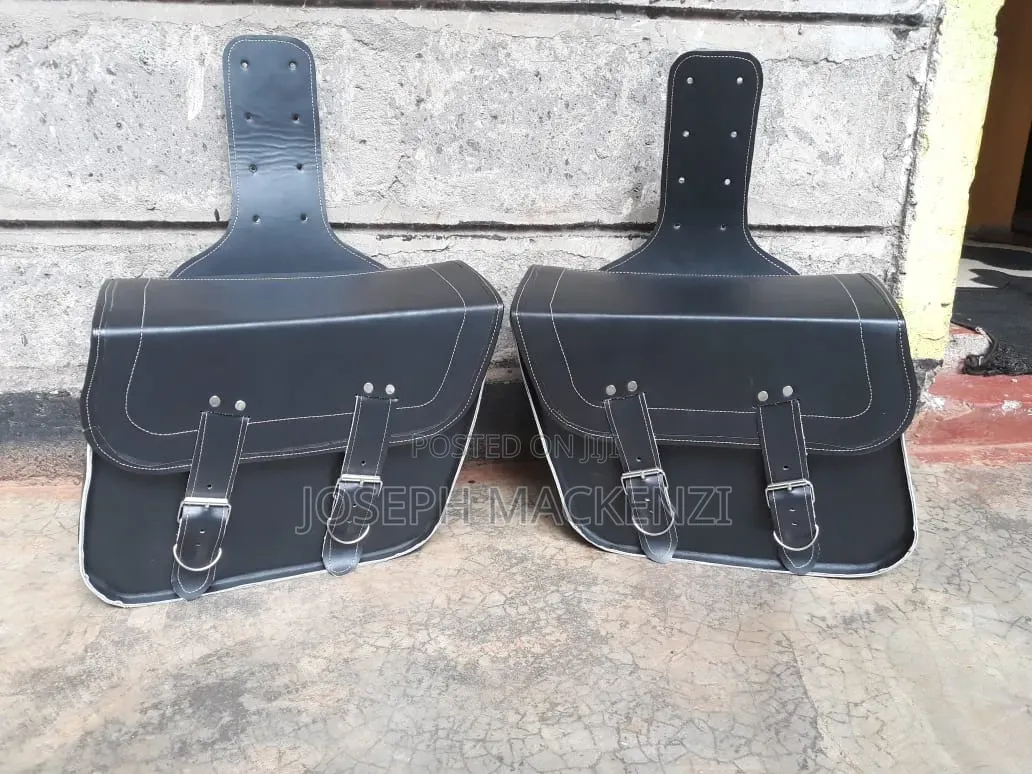 Handmade Pure Leather Bike Saddlebags