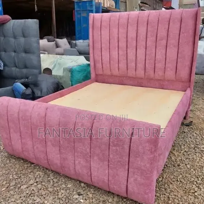 5 by 6 Pink Chester Bed