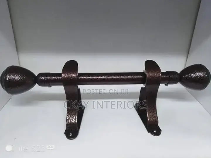 Upgrade Every Window With Quality Coated Curtain Rods.