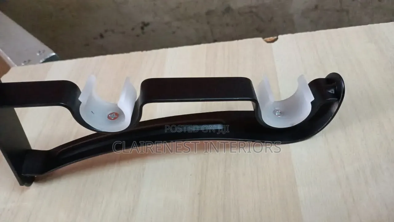 Beautiful Hardware for Sophisticated Homes Black Double Brackets