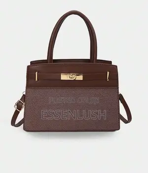 Executive Two-Tone Ladies Mini Tote Bag – Premium Office Satchel