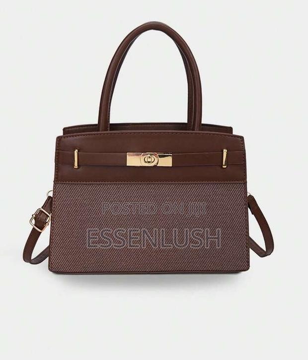 Executive Two-Tone Ladies Mini Tote Bag – Premium Office Satchel