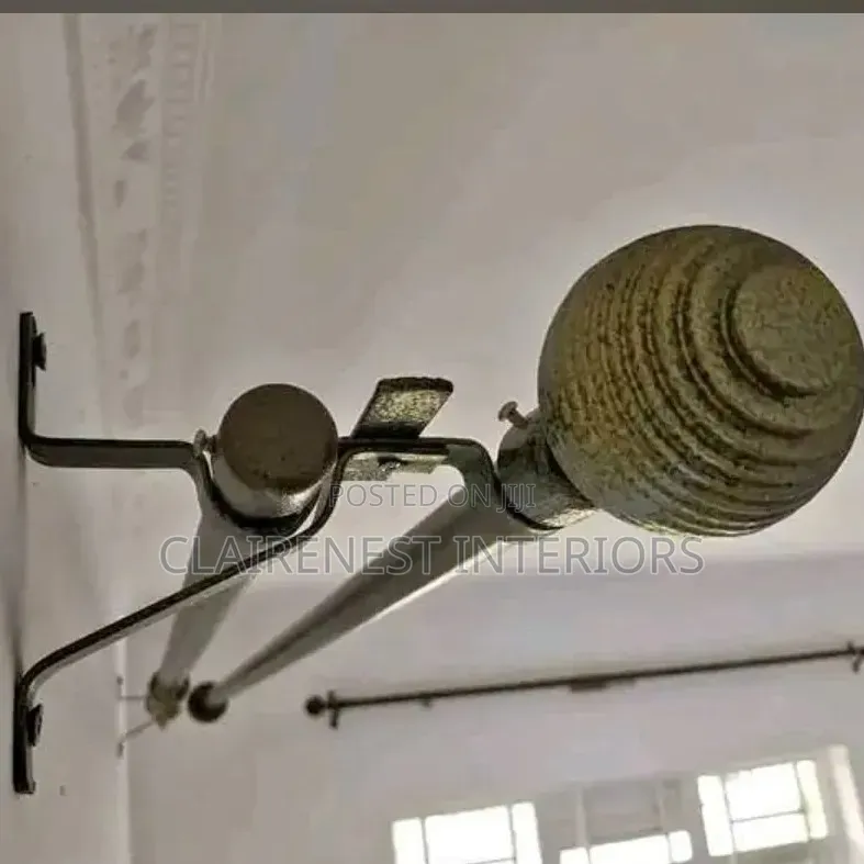 Add a Beautiful Finishing Touch Today With Coated Curtain Rods