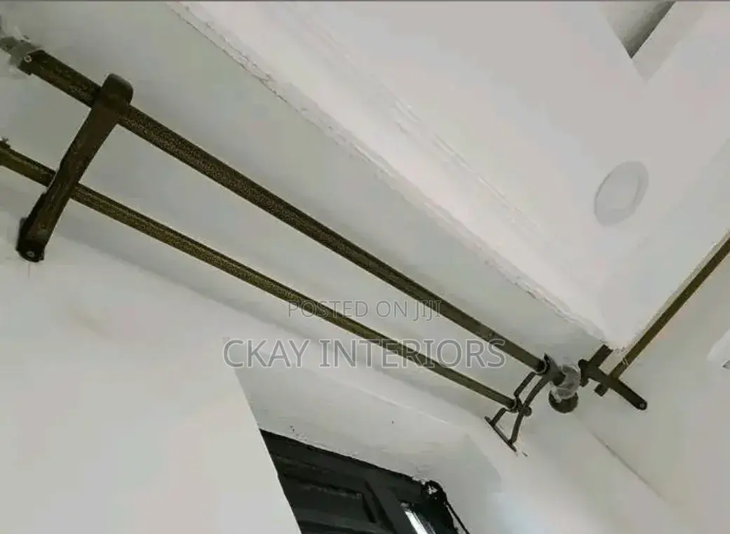 Give Your Curtains a Professional Appearance With Coated Rods