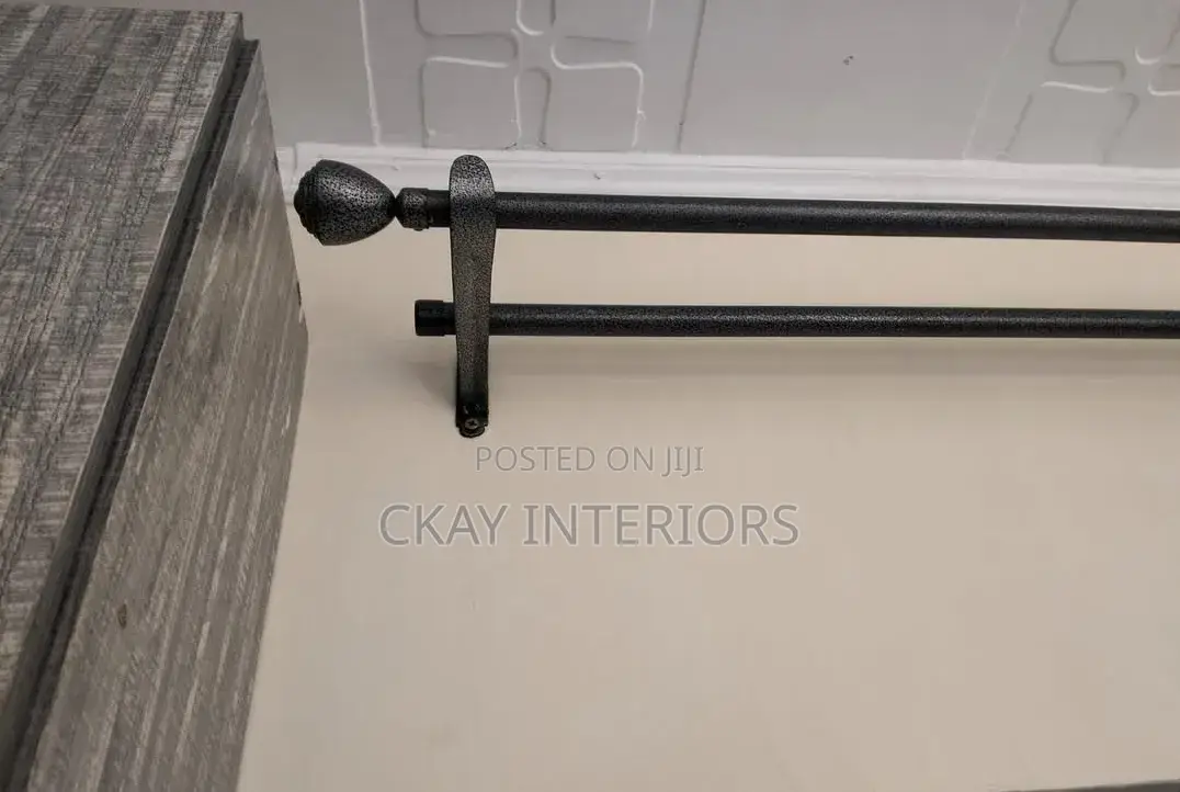 Give Your Curtains a Professional Appearance With Coated Rods