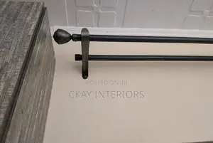Give Your Curtains a Professional Appearance With Coated Rods