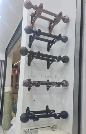Make Your Windows Look More Refined With Coated Curtain Rods