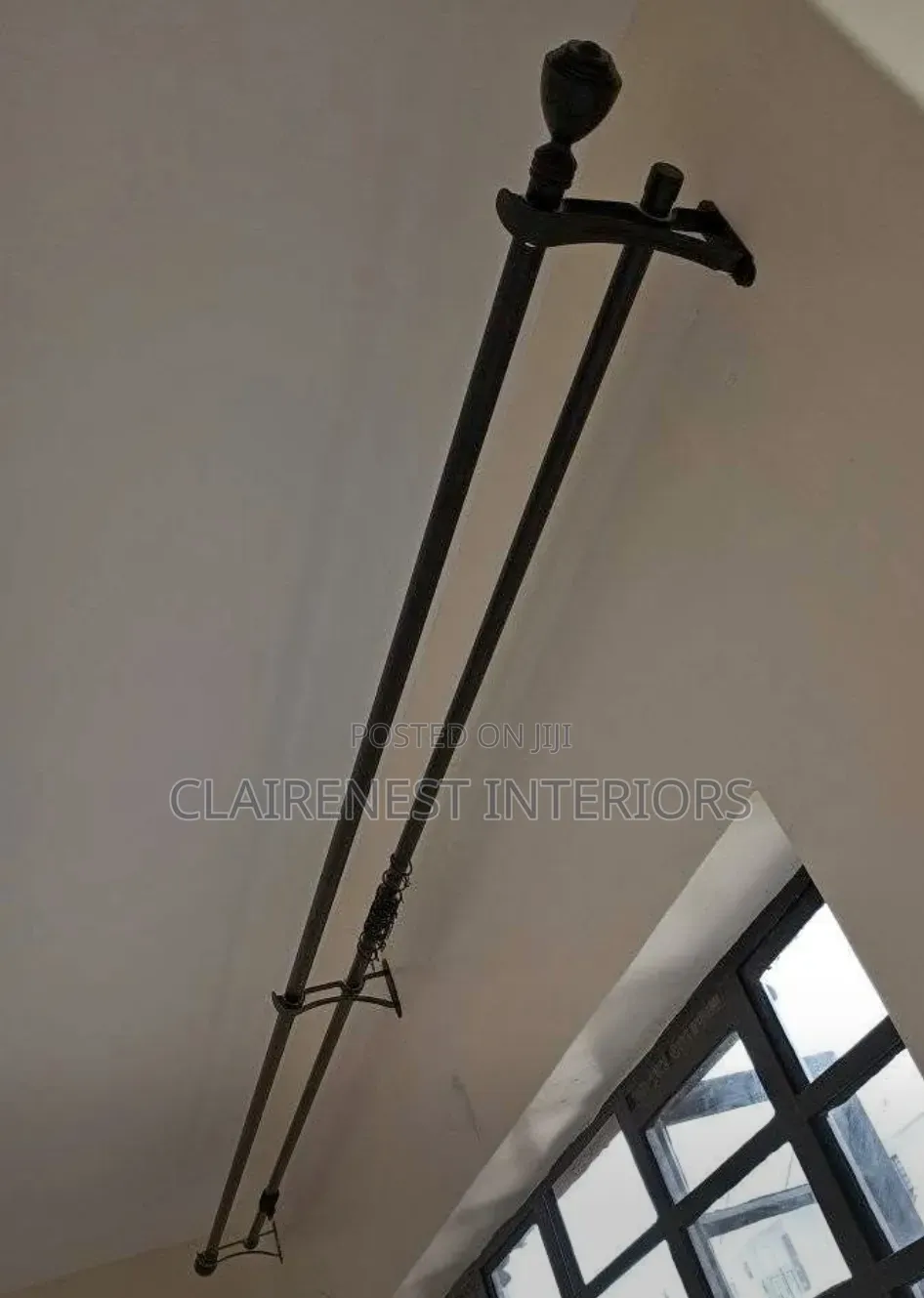 Perfect Support for Perfect Curtains With Powder Coated Curtain Rods