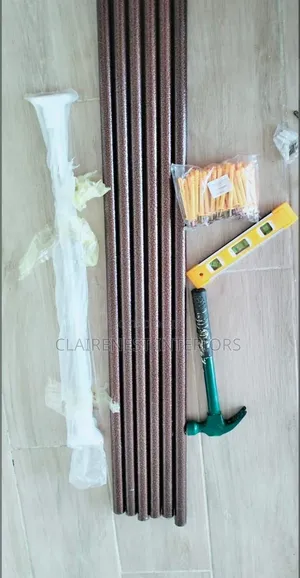 Perfect Support for Perfect Curtains With Powder Coated Curtain Rods