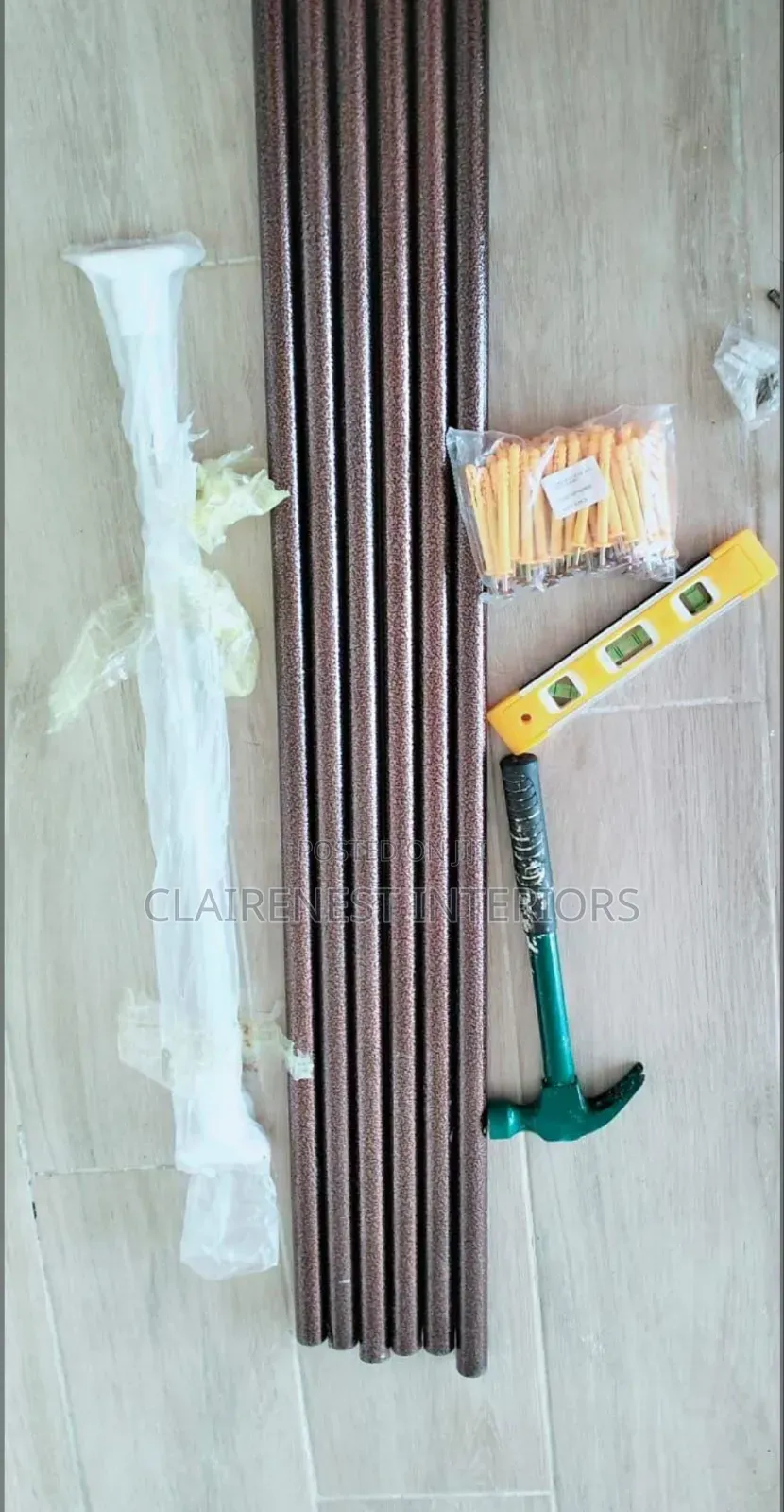 Perfect Support for Perfect Curtains With Powder Coated Curtain Rods