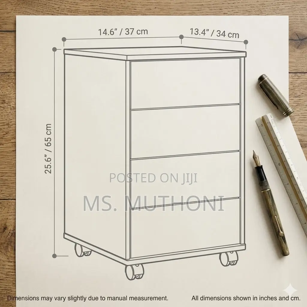 DIY Mobile Locable Filing Cabinet