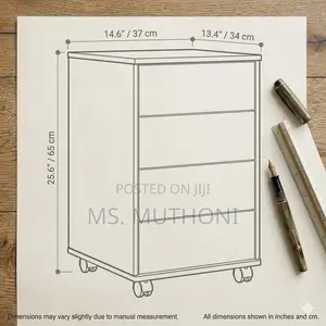DIY Mobile Locable Filing Cabinet