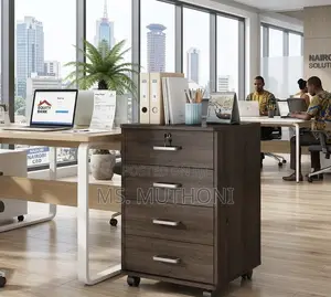 DIY Mobile Locable Filing Cabinet