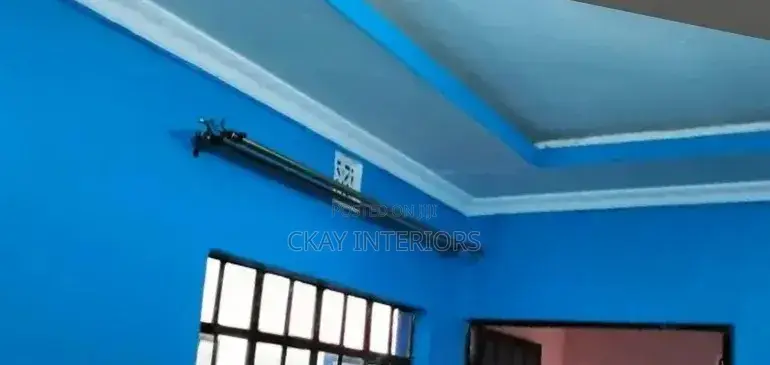 2m Silver and Black Adjustable Curtain Rods