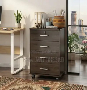 DIY Mobile Locable Filing Cabinet
