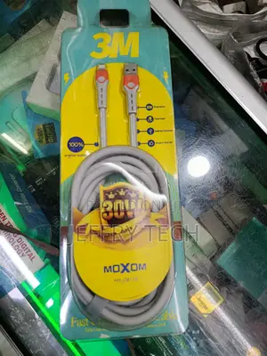 Moxom 3M 30W Fast Charging Data Cable for Apple Lightning Device