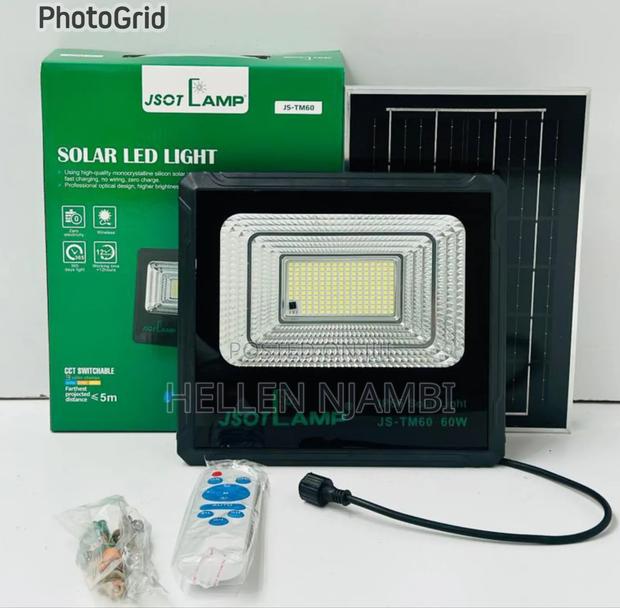 Jsot Solar Floodlight With Light Sensor and Remote Control