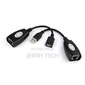USB to RJ45 Extension Adapter – 150FT High-Speed USB Over Ethernet Ext