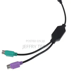 USB to PS2 Converter Cable | USB Male to Dual PS2 Female Adapter | Co