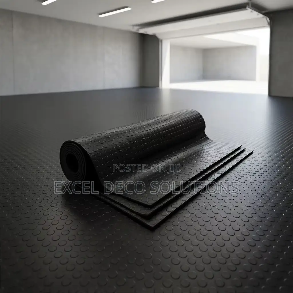 E: Heavy Duty Rubber Coin Mat for Home Commercial Floors