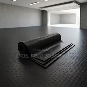 E: Heavy Duty Rubber Coin Mat for Home Commercial Floors