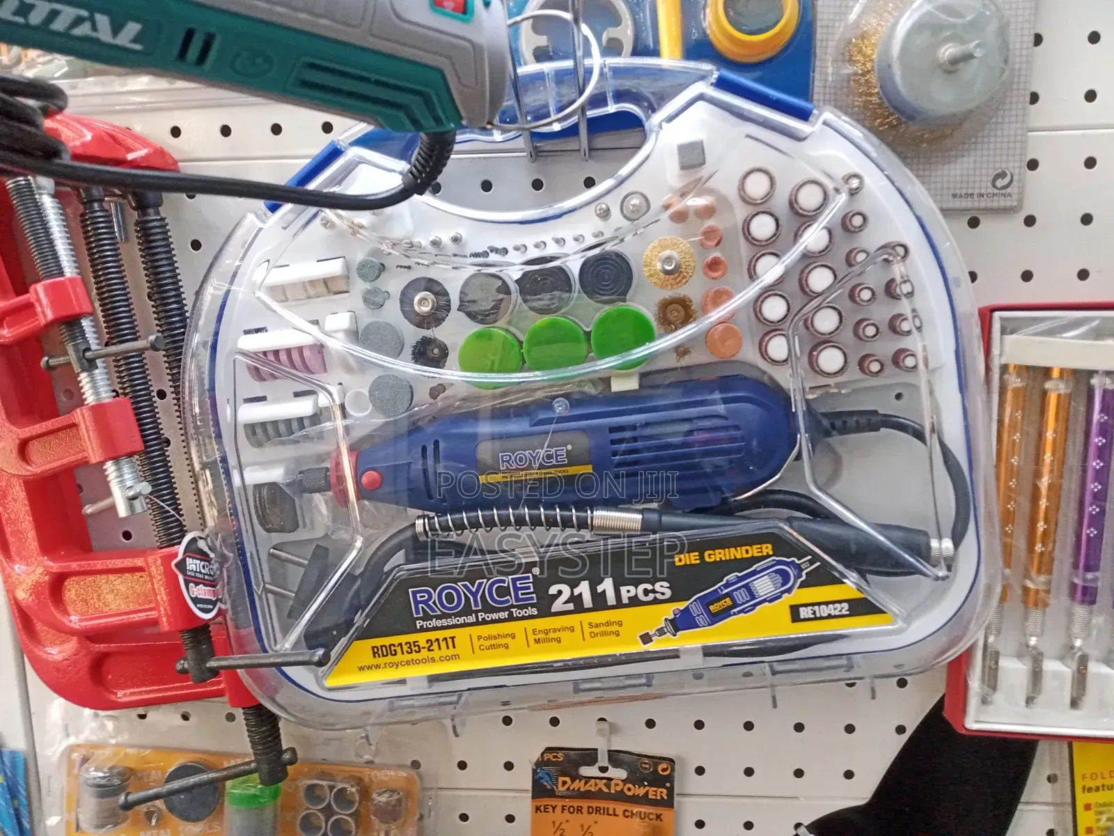Royce Dies Grinder 211pc Set