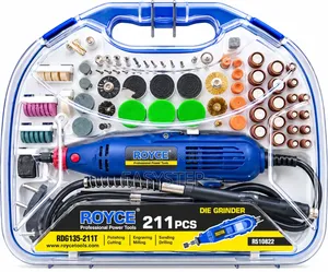 Royce Dies Grinder 211pc Set