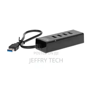PremiumAV 4 Ports USB 3.0 Hub (Black)