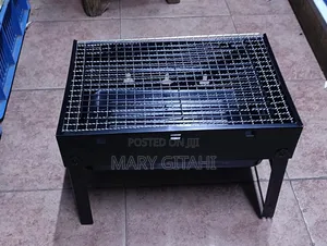 Foldable Barbecue Charcoal Grill for Outdoor Camping and Picnics*