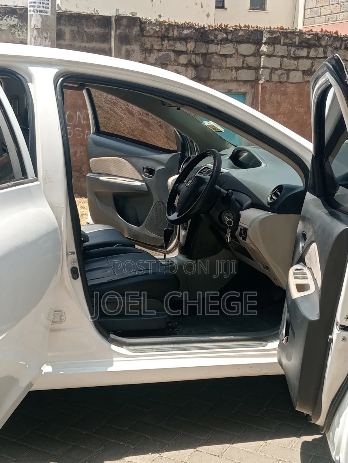 Toyota Belta 2007 White