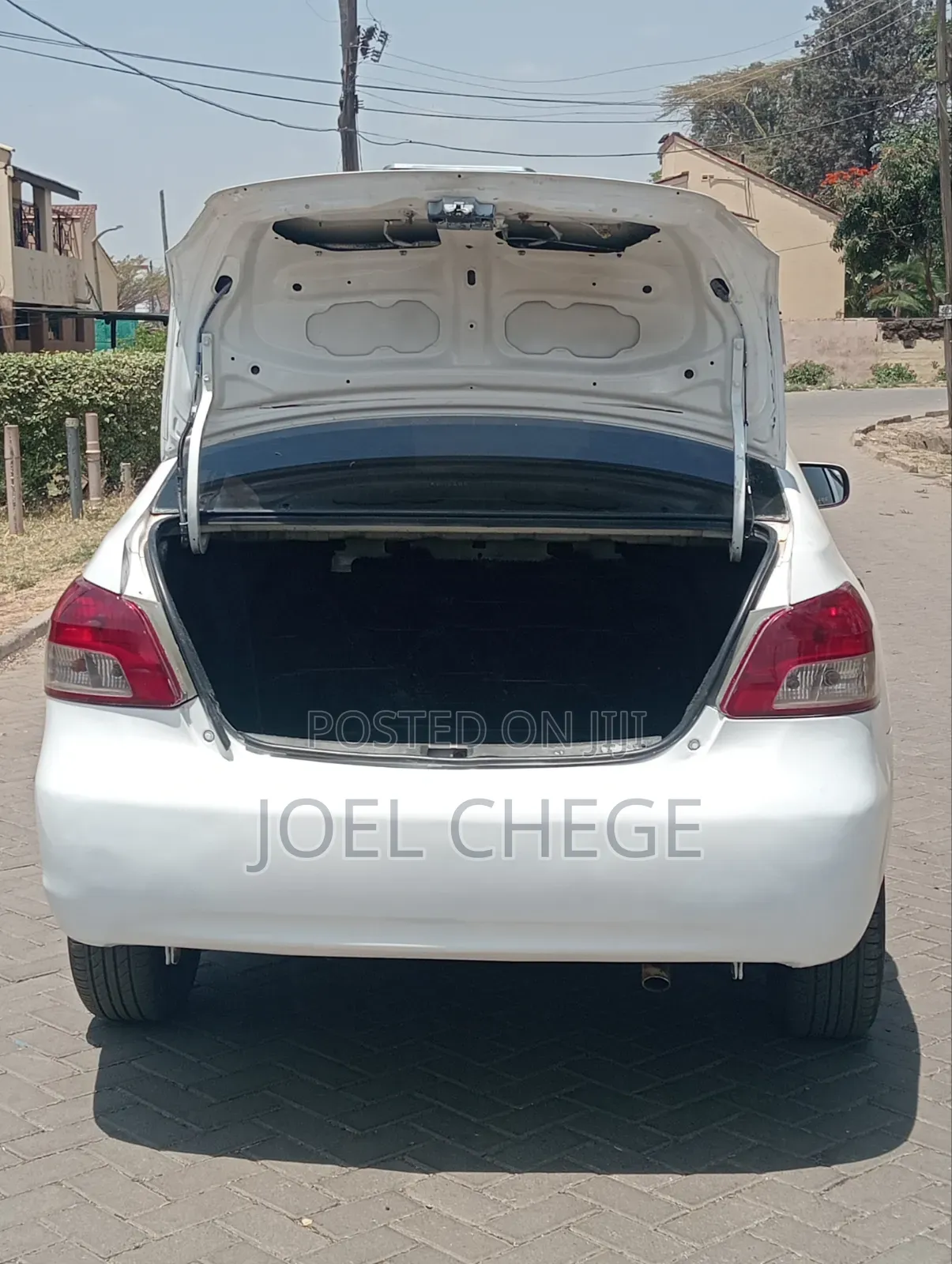 Toyota Belta 2007 White